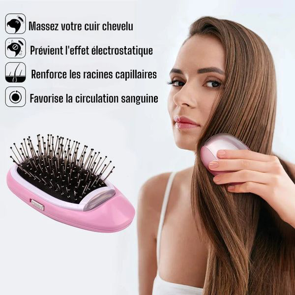 Brosse à cheveux électrique