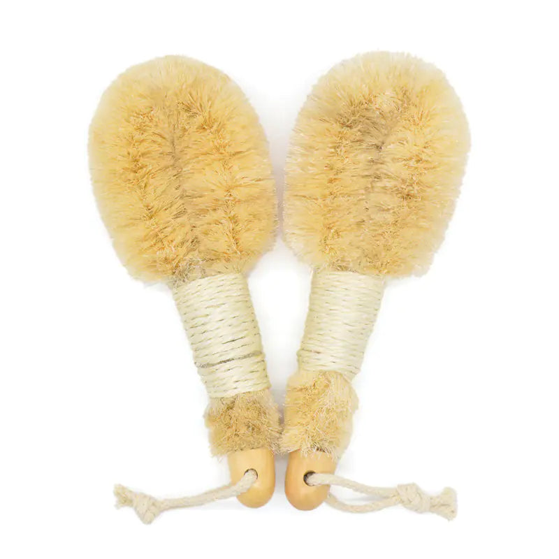 Brosse corps manche bois