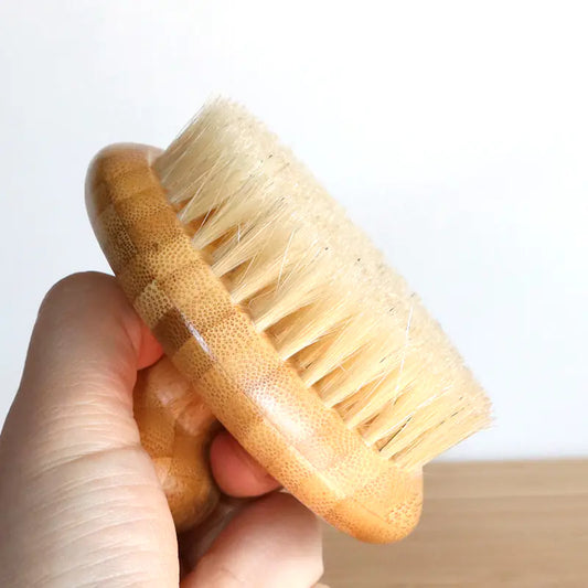 Brosse de massage exfoliante