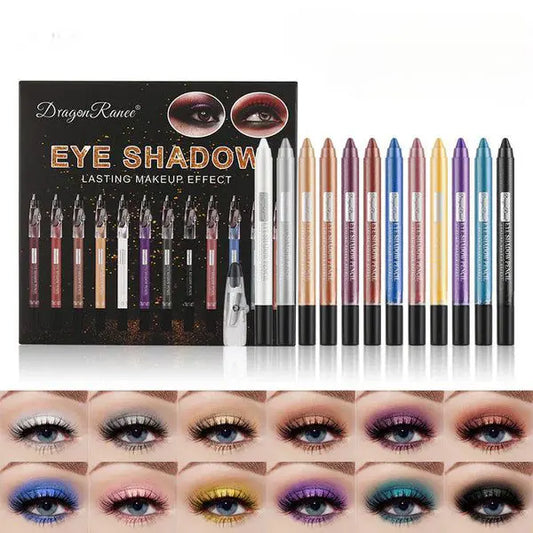 Coffret de 12 stylos à paupières