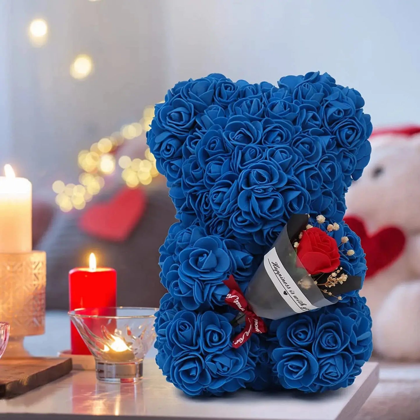 Ourson en roses