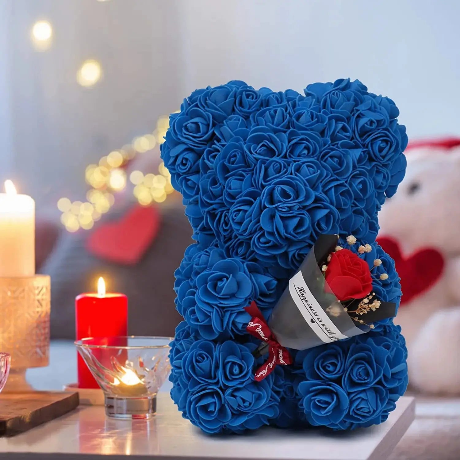 Ourson en roses