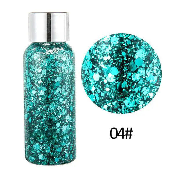 Gel paillettes facile a appliquer