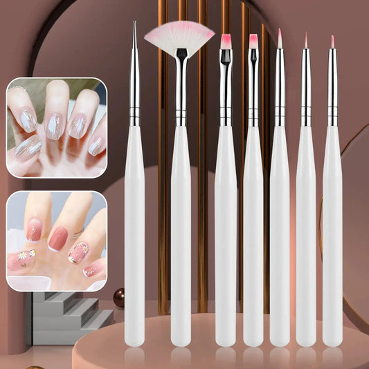 Kit pinceaux ongles