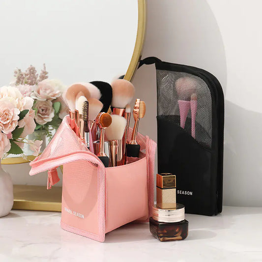 Pochette de rangement pinceaux maquillage