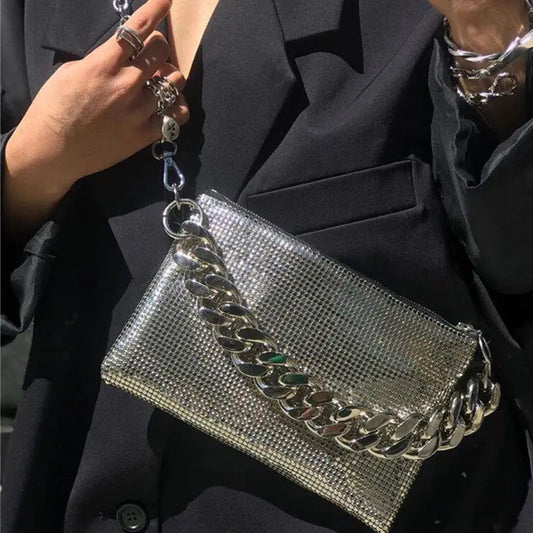 Sac à main à paillettes
