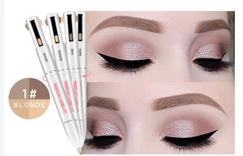 Stylo sourcils 4 en 1