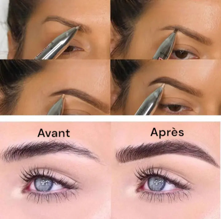 Stylo sourcils 4 en 1