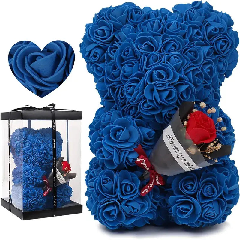 Ourson en roses