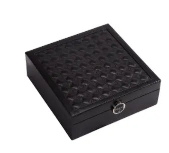 boîte à bijoux en cuir pour voyage