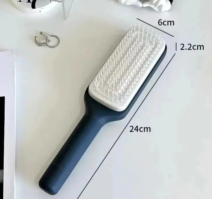 brosse démêlante massage cuir chevelu