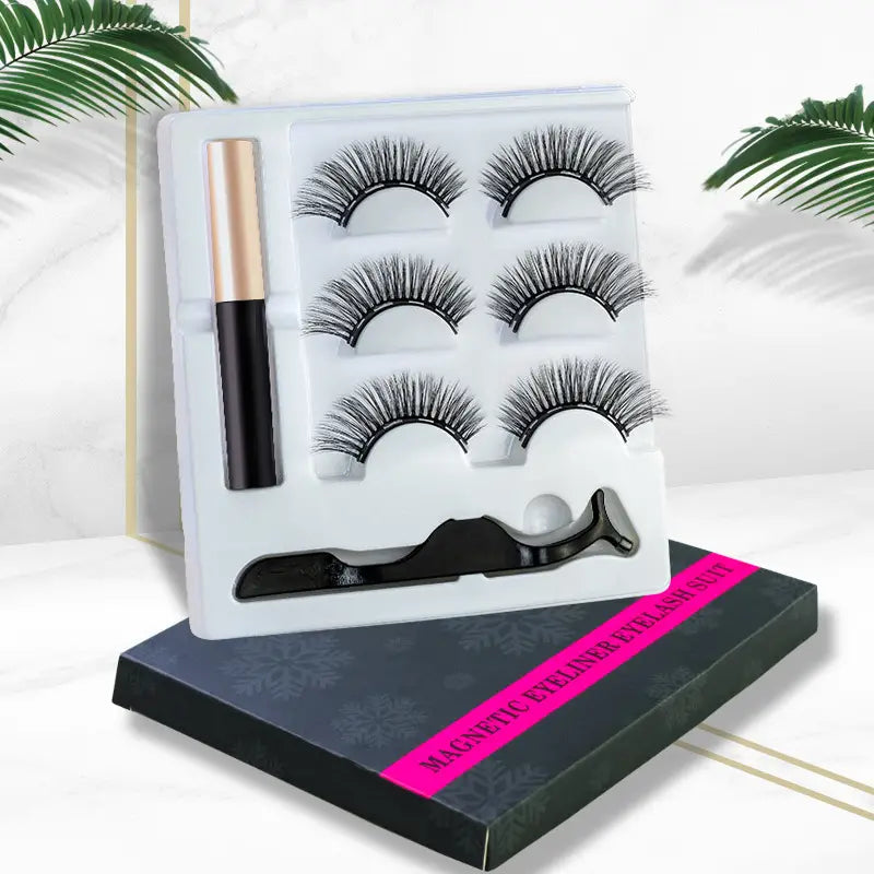 kit eyeliner magnétique et faux cils pas cher