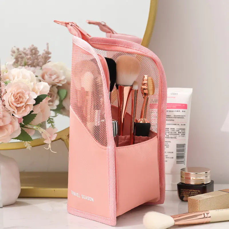 Pochette de rangement pinceaux maquillage