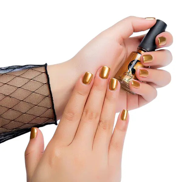 vernis à ongles métallisé professionnel